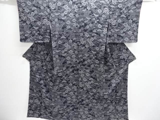 Japanese Kimono / Komon Silk